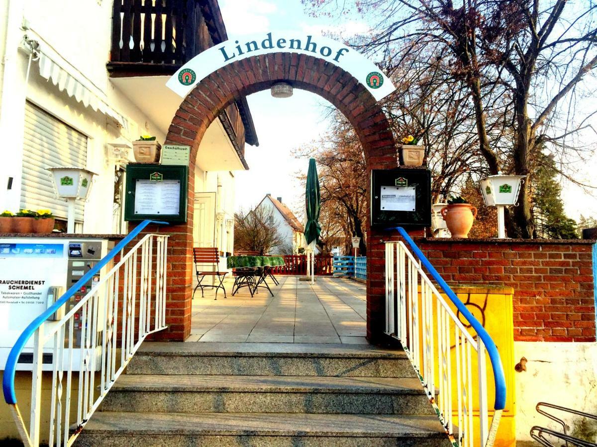 Hotel Restaurant Lindenhof Riedstadt Eksteriør bilde