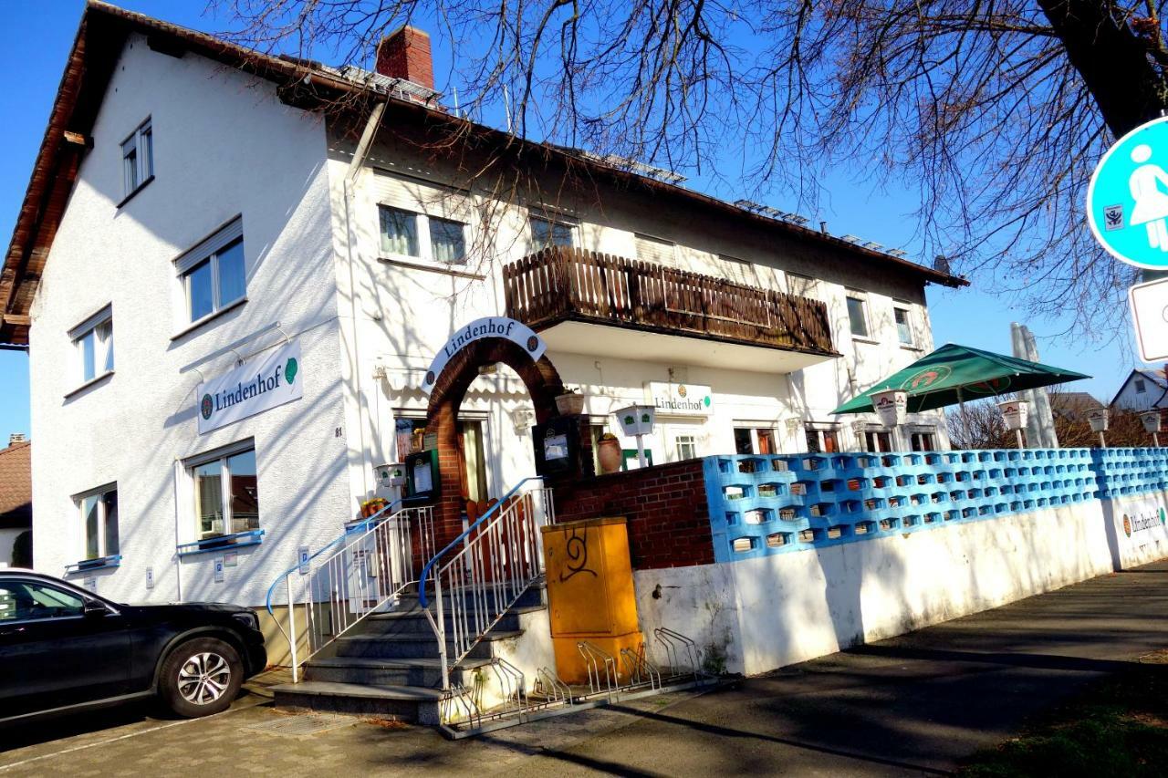 Hotel Restaurant Lindenhof Riedstadt Eksteriør bilde