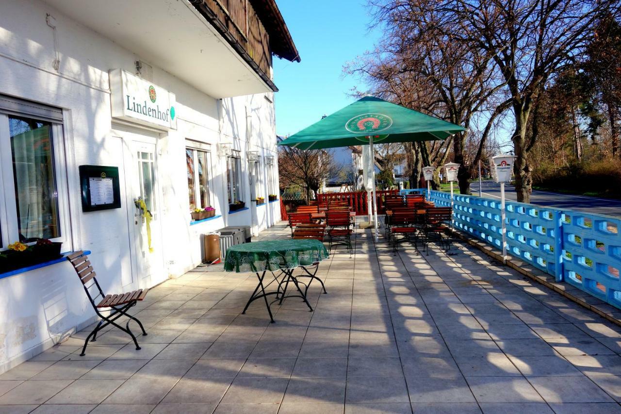 Hotel Restaurant Lindenhof Riedstadt Eksteriør bilde